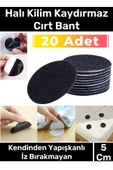 Premium Halı Kilim Sabitleyici Koltuk Kaydırmaz Kendinden Yapışkanlı Yıkanabilir 20 Adet Cırt Bant thumbnail 1