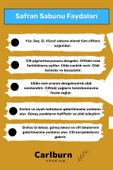 Özel Üretim %100 Doğal Koku Yüz Cilt Beyazlatıcı Organik Nemlendirici Safran Sabunu 2'li Set - 3
