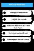 Deluxe Serisi Vantuzlu Su Geçirmez Şarjlı Mini Bluetooth Özellikli Beyaz Duş Kamp Sahil Hoparlörü - 5