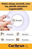 Deluxe Ultra Süper Güçlü Yüksek Mukavemetli Nano Teknolojili Çift Taraflı Şeffaf 3 mt Bant 5 Adet - 3