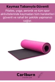 Özel Konfor Modeli Çift Taraflı Kaymaz Silinebilir Antibakteriyel Yoga Meditasyon Minderi 10mm Mat - 3