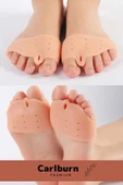 Valgus Silikon Ayak Bunyon Kemik Koruyucu Makaralı Gömleği Halluks Parmak Ayırıcı Düzenleyici 3'lü - 3