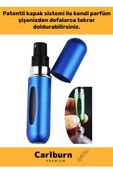 Özel Parfüm Şişesinden Doldurulabilir Taşınabilir Çanta İçi Mini Cep Parfüm Şişesi 5 Ml x 4 Adet - 2