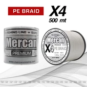 Mercan Pe Örgü Premium X4 ip 500m Misina - 6