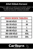 Yeni Sezon Bel Göğüs Dik Duruş Jinekomasti Toparlayıcı Erkek Extra Göbek Sıkılaştırıcı Korse Atlet - 6