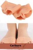 Valgus Silikon Ayak Bunyon Kemik Koruyucu Makaralı Ayak Gömleği Halluks Parmak Ayırıcı Düzenleyici - 6