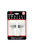Beyaz Renk Lüks Emniyet Kancası - 1