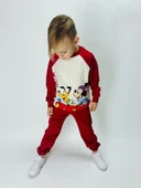 ERKEK ÇOCUK MİCKEY 2 İPLİK PAMUK RİBANALI EŞOFMAN TAKIMI - 2