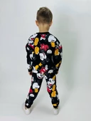 ERKEK ÇOCUK MİCKEY 2 İPLİK PAMUK RİBANALI EŞOFMAN TAKIMI - 4