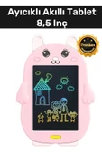 Premium Lcd Ekranlı Kalemli Dijital Çizim Yazı Tahtası Boyama Resim Ayıcıklı Akıllı Tablet 8,5 Inç - 1