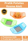 Premium Seri Dayanıklı Kolay Temizlenir Uzun Ömürlü Pratik Patates Soğan Doğrama Düzenli Kesme Aleti - 1