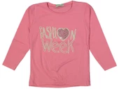 Kız Çocuk Mevsimlik Kalpli Fashion Sweatshirt BGL-ST03652 - 2