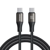 Joyroom 100W Type-C-Type-C Metal Hızlı Şarj Kablosu 1.2 Metre - 1