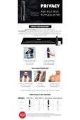 Privacy   Erkek Privacy Deodorant 4 Adet 150 ml + 100 Yıl Özel Seri Arko Yağlı 20 ml Krem Hediyeli - 2