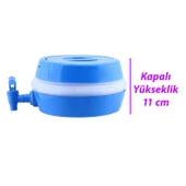Su Sebili Ayran Meşrubat Içecek Bidonu Sebil Katlanabilir Musluklu Termos Çeşmeli Körüklü 5.5 Litre - 4