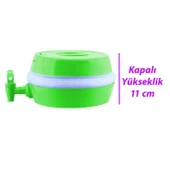 Su Sebili Ayran Meşrubat Içecek Bidonu Sebil Katlanabilir Musluklu Termos Çeşmeli Körüklü 5.5 Litre - 4