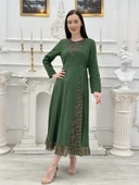 KADIN YAZLIK TESETTÜR ELBİSE - 80102 thumbnail 6