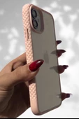 İphone 11 Tlp  Kenarları Renkli Arkası Buzlu Mable Kapak - 2