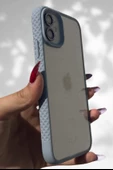 İphone 11 Tlp  Kenarları Renkli Arkası Buzlu Mable Kapak - 6