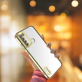 Xiaomi Redmi Note 8 Yanları Renkli Lens Korumalı Logo Gösteren Tlp Mega Kılıf - 4