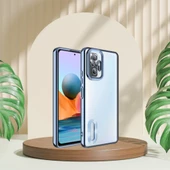 Xiaomi Redmi Note 10 Pro Yanları Renkli Lens Korumalı Logo Gösteren Tlp Mega Kılıf - 10