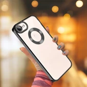 İphone 7 / 8 Uyumlu Yanları Renkli Lens Korumalı Logo Gösteren Tlp Mega Kılıf - 6