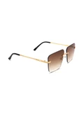 MARISOL MRS 36062 ALTIN KAHVE UNISEX GÜNEŞ GÖZLÜĞÜ - 5