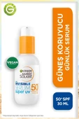 Garnier Ambre Solaire Invisible Spf50 Süper Uv Günlük Güneş Koruyucu Serum 30 ml - 6