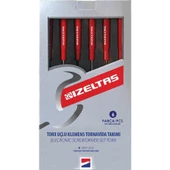 İzeltaş 6 Parça Torx Uçlu Klemens Tornavida Takımı - 2