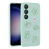 Samsung Galaxy A54 Kılıf Kabartma Figürlü Parlak Toys Silikon Kapak - 1
