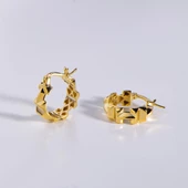 14 Ayar İtalyan Altın Küpe 2,8 gr - 1
