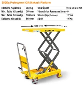 Stanley Xx350 350Kg Profesyonel Çift Makaslı Platform - 7