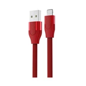 Joyroom S-M359 1M 2.4A İphone Lightning Hızlı Şarj ve Data Kablosu Kırmızı thumbnail 1
