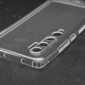 Samsung Galaxy J6 Plus Şeffaf Tıpalı Kamera Korumalı Silikon Kılıf thumbnail 4