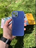 İphone 15 Uyumlu Parlak Premium Renkli Cam Telefon Kılıfı thumbnail 3