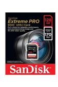 SanDisk Extreme Pro 128GB 170Mb/s V30 UHS-I U3 SDSDXXY-128G-GN4IN SDXC Hafıza Kartı-OUTLET - 4