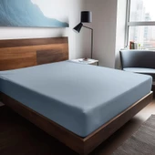 Soley | Mix & Match | Plain | %100 Pamuklu Ranforce 160 x 200 Çift Kişilik Çarşaf - 4