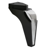 Salkım Mobilya Oturma Grubu Kanepe Sehpa TV Ünitesi Koltuk Ayağı Baza Ayakları Siyah Krom 16 cm thumbnail 7