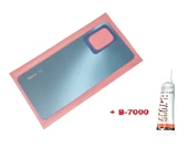 Xiaomi Redmi NOTE 12 PRO 5g Arka Pil Batarya Kapağı (CAM B-7000) MAVİ thumbnail 1