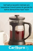 Özel Üretim Isıyı Uzun Süre Koruyan Süzgeçli Bitki Çayı Demliği Filtre Kahve French Press 200 ml - 2