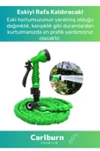 Özel Üretim Dolaşmaz Kırılmaz 7 Kademeli Uzayan Bahçe Sulama Araç Yıkama Tabancalı Hortumu 15 Metre - 3