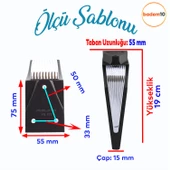 Salkım Mobilya Oturma Grubu Kanepe Tv Ünitesi Konsol Koltuk Ayağı Ayakları Siyah Krom 19 Cm thumbnail 2