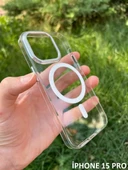 İphone 15 Pro Hybrid Magsafe Animasyonlu Sararmaz Kılıf thumbnail 2