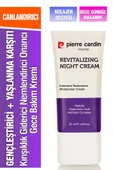 Pierre Cardin Gençleştirici, Yaşlanma Karşıtı Ve Kırışıklık Giderici Nemlendiricili  Yoğun Gece Bakım Kremi 50 ml - 3