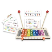 Jwin MT-R03 Metalofon 8 Alüminyum Tuşlu Orff - Ritim Aleti + 2 Adet Baget - 1