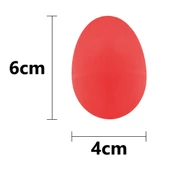 Jwin PE-102 Yumurta Marakaş Orff - Ritim Aleti Seti - Kırmızı - 4