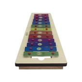 Jwin MT-12 Metalofon 12 Alüminyum Tuşlu Orff - Ritim Aleti + 2 Adet Baget - 3