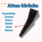 Nota Mobilya Oturma Grubu Kanepe Tv Ünitesi Konsol Koltuk Ayağı Ayakları Siyah Altın Gold 19 Cm thumbnail 4