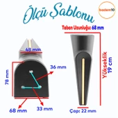 Nota Mobilya Oturma Grubu Kanepe Tv Ünitesi Konsol Koltuk Ayağı Ayakları Siyah Altın Gold 19 Cm thumbnail 2