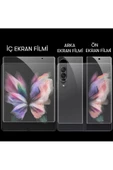 Samsung Z Fold 5 Nano Ekran Koruyucu Ön + Arka Tam Kaplayan - 2